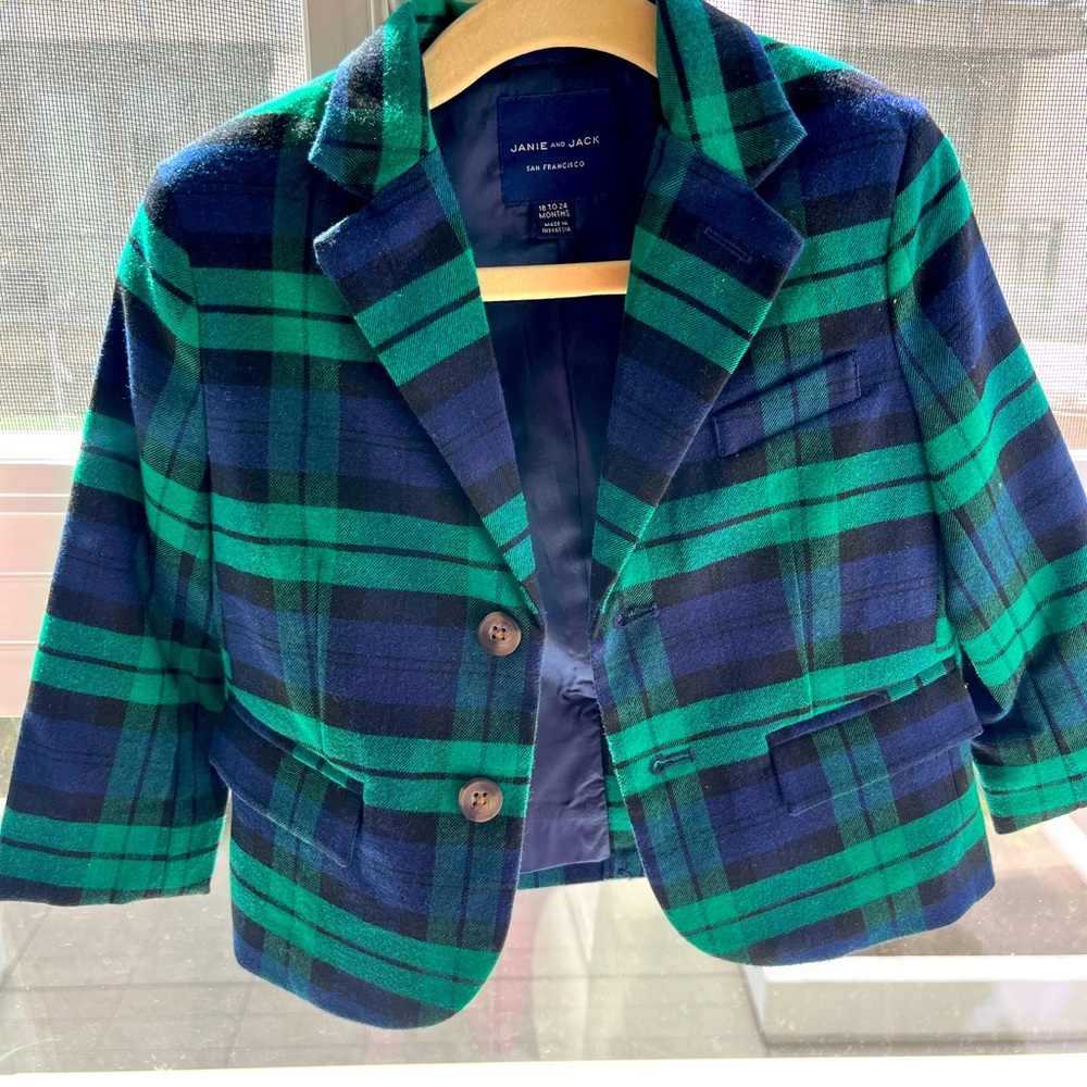 SOLD!!!!Janie and Jack Toddler Blazer